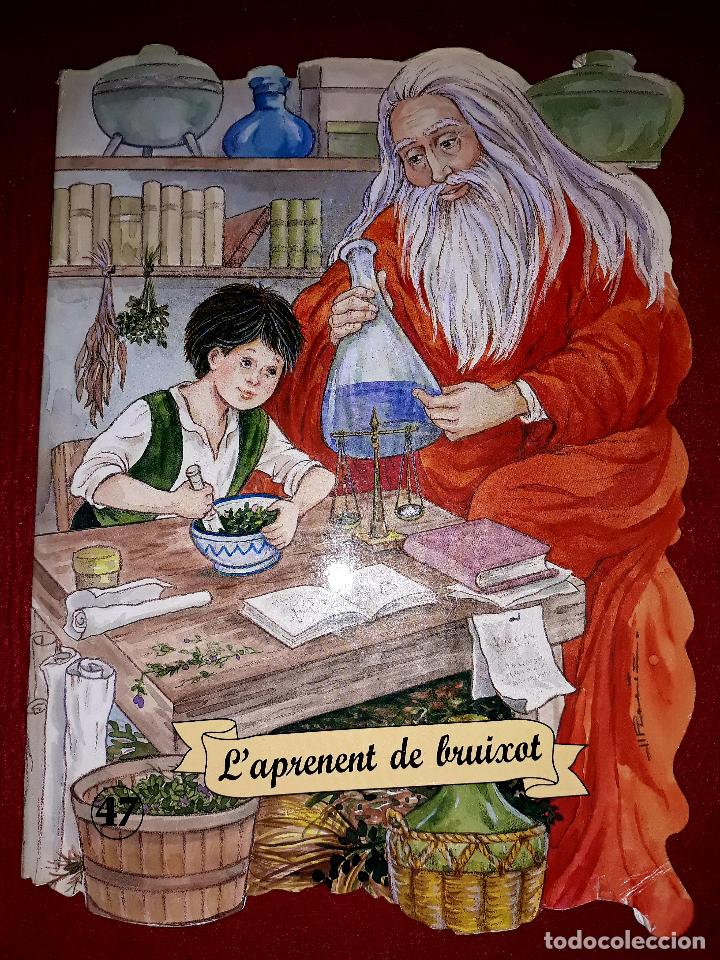 Libros de segunda mano: Cuento Troquelado L&acute;Aprenent de Bruixot N&ordm; 47 Combel Catal&agrave; - Foto 2