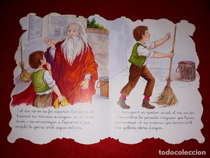 Libros de segunda mano: Cuento Troquelado L&acute;Aprenent de Bruixot N&ordm; 47 Combel Catal&agrave; - Foto 3