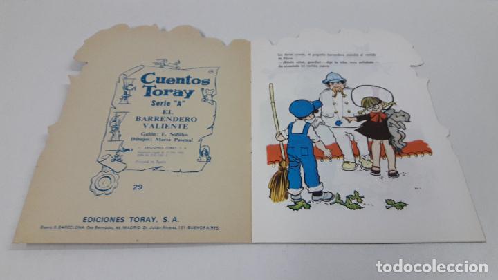 Libros de segunda mano: CUENTO TROQUELADO EL BARRENDERO VALIENTE . EDICIONES TORAY - SERIE A . ORIGINAL A&Ntilde;OS 80 - Foto 4