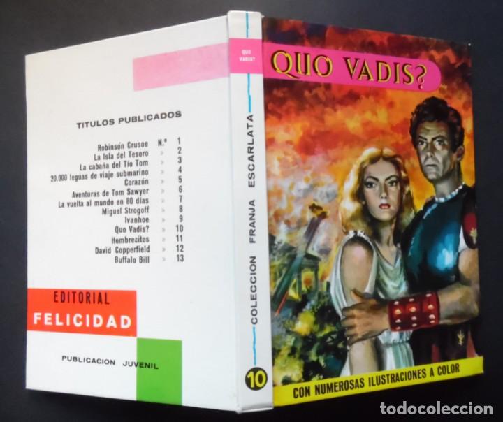 Libros de segunda mano: Quo Vadis?, la versi&oacute;n de Editorial Felicidad, 1966 - Foto 1