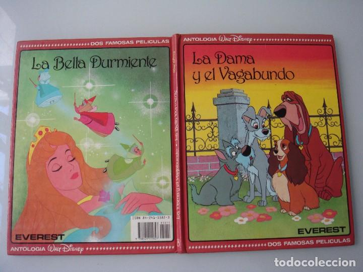 Libros de segunda mano: LIBRO CON 2 CUENTOS DISNEY