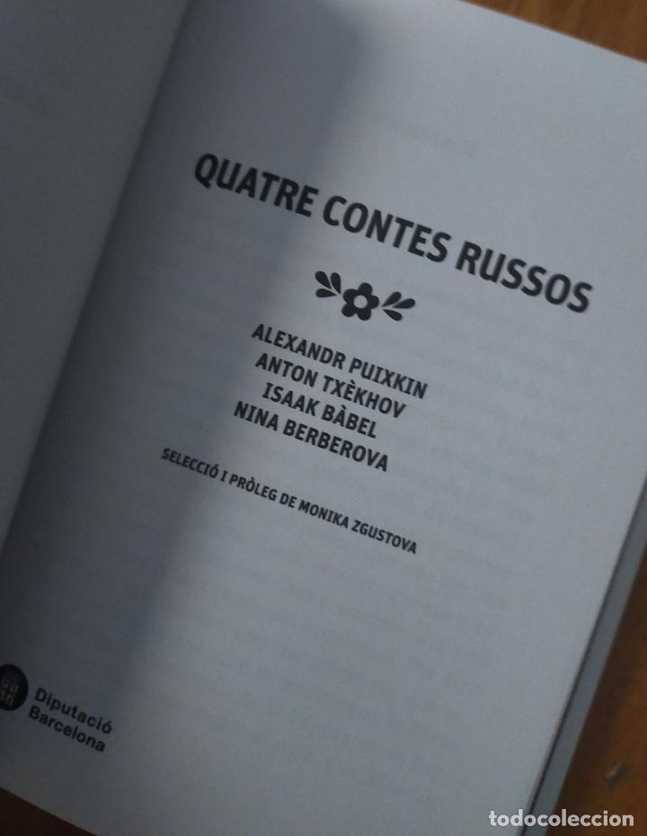 Libros de segunda mano: QUATRE CONTES RUSSOS - CATALA - Foto 2