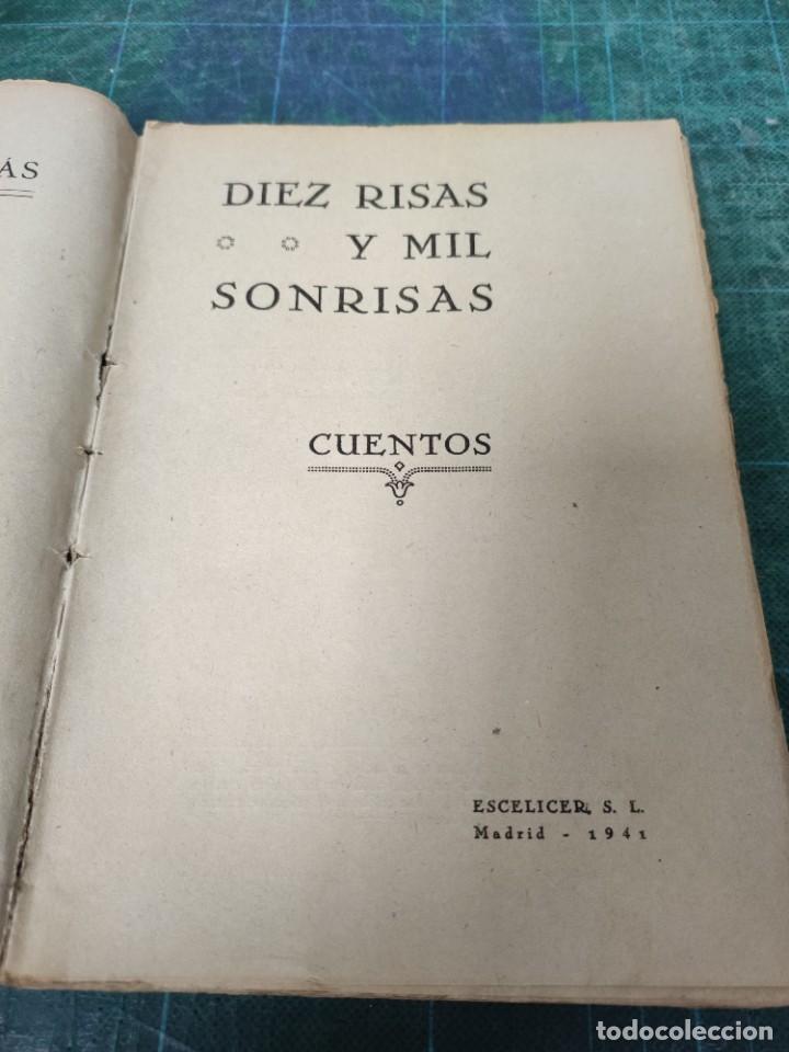 Libros de segunda mano: Diez risas y mil sonrisas. Tom&aacute;s Borras. 1941. - Foto 3