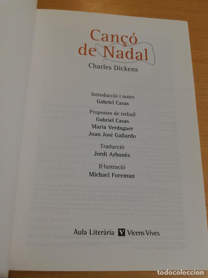 Libros de segunda mano: CAN&Ccedil;&Oacute; DE NADAL (CHARLES DICKENS) - Foto 2