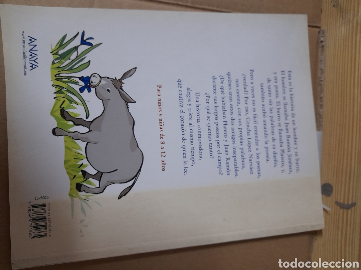 Libros de segunda mano: Platero y Yo, contado por Concha L&oacute;pez - Foto 2