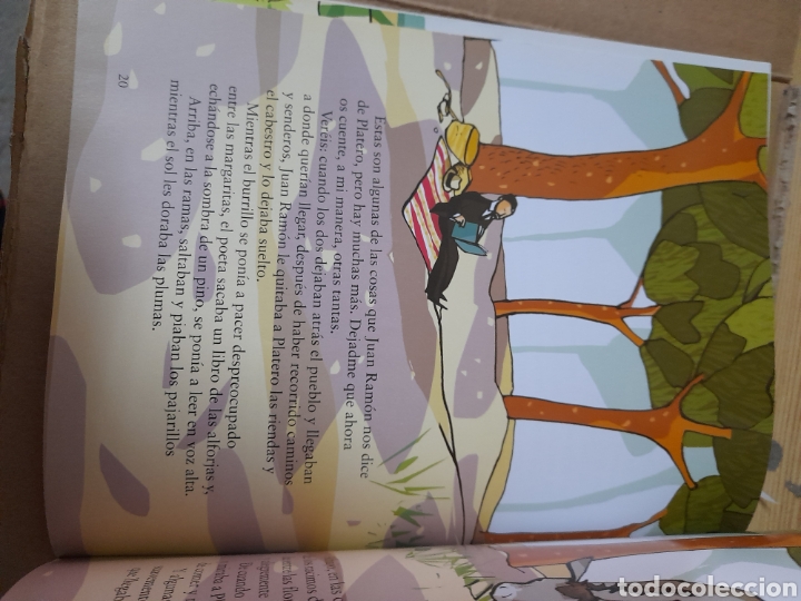 Libros de segunda mano: Platero y Yo, contado por Concha L&oacute;pez - Foto 3