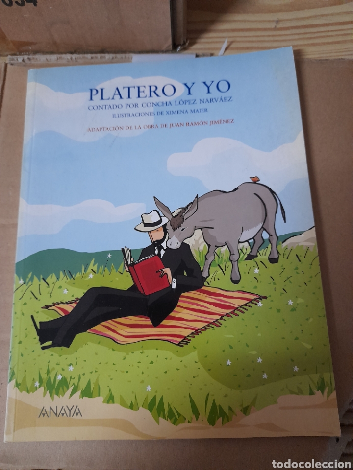 Libros de segunda mano: Platero y Yo, contado por Concha L&oacute;pez - Foto 1