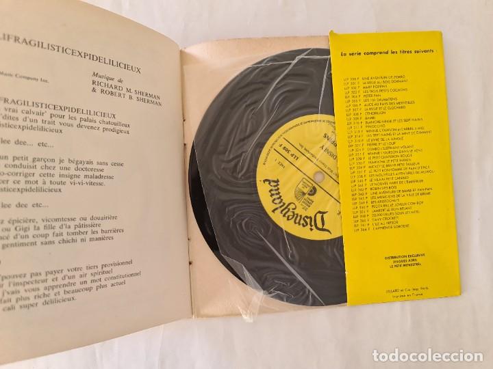 Libros de segunda mano: Disco y cuento de Mary Poppins. En franc&eacute;s - Foto 3