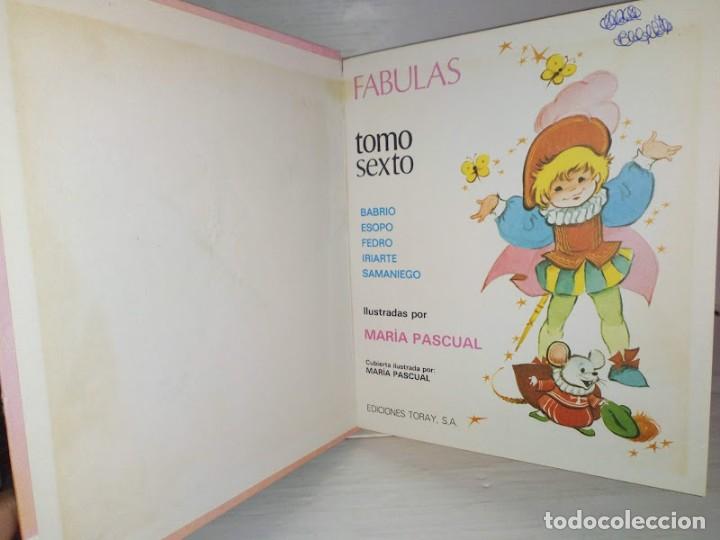 Libros de segunda mano: F&aacute;bulas Tomo 6 - Ediciones Toray 4&ordf; edici&oacute;n 1989 - Foto 6