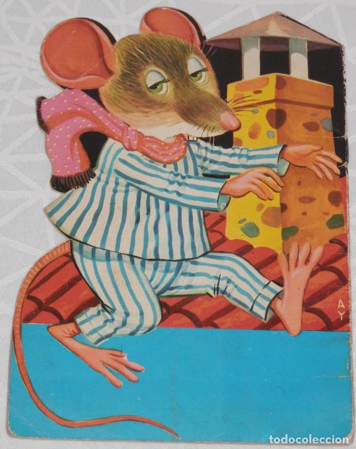 Libros de segunda mano: CUENTOS TROQUILADO TORAY -RATONCITO DORMIL&Oacute;N-1967 - Foto 2