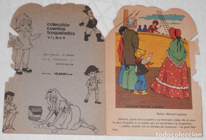 Libros de segunda mano: CUENTOS TROQUILADO VILMAR -MARCOS DESPIDE A MAMA - Foto 3