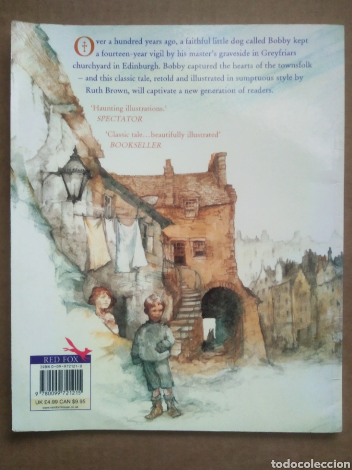 Libros de segunda mano: Greyfriars Bobby, por Ruth Brown (Red Fox, 1995). En ingl&eacute;s. - Foto 2