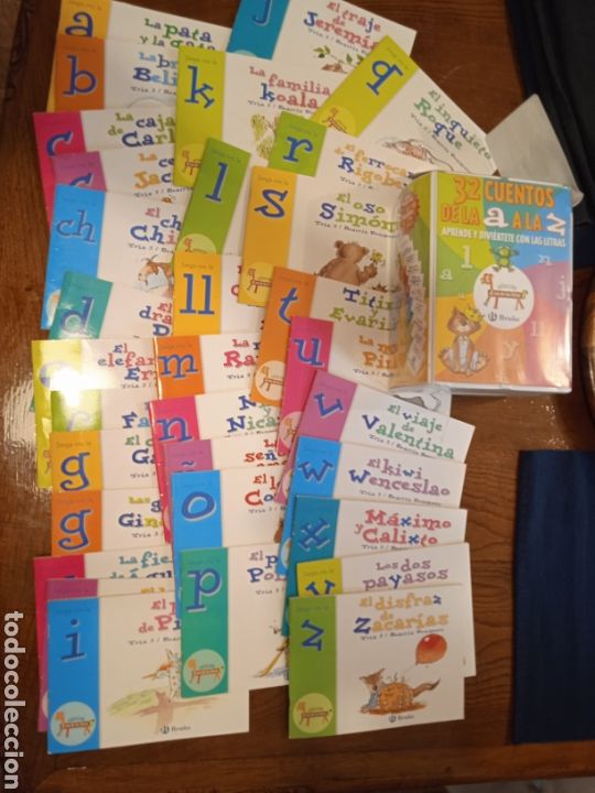 Libros de segunda mano: 32 CUENTOS DE LA a A LA z. BEATRIZ DOUMERC. BRU&Ntilde;O - Foto 1
