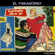 Libros de segunda mano: ANTIGUO CUENTO ORIGINAL Nº14 DEL AÑO 1959 ( CARLOTA DICE SI ). Lote 322536913