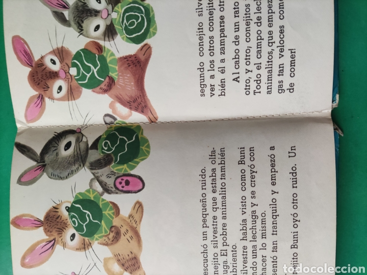 Libros de segunda mano: Cuento infantil EL CONEJITO COMIL&Oacute;N. Editorial LABOR. 1969. Escaso - Foto 3