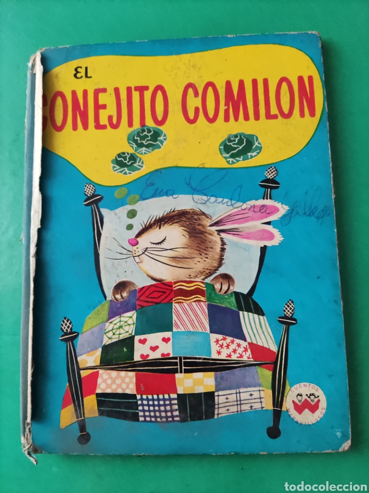 Libros de segunda mano: Cuento infantil EL CONEJITO COMIL&Oacute;N. Editorial LABOR. 1969. Escaso - Foto 1