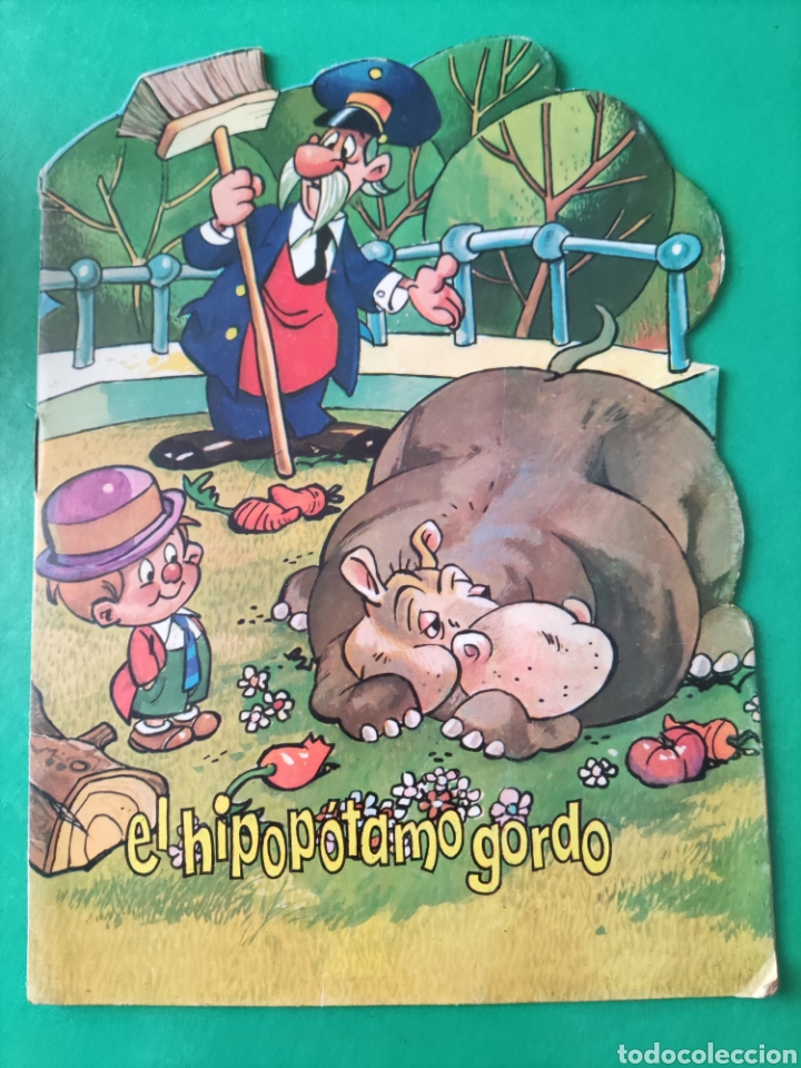 Libros de segunda mano: Cuento troquelado EL HIPOP&Oacute;TAMO GORDO. Colecci&oacute;n OSITO ALEGRE. Semic 1968