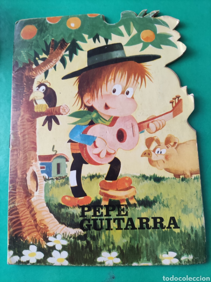 Libros de segunda mano: Cuento troquelado. PEPE GUITARRA. Ediciones GALAOR. PLANCTON 1969