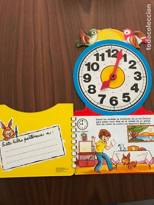 Libros de segunda mano: CUENTO , NANG NANG, MI LIBRO RELOJ , EDICIONES BEASCOA , A&Ntilde;O 1983 - Foto 2