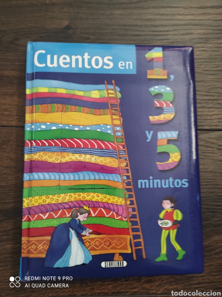 Libros de segunda mano: CUENTOS EN 1 3 y 5 minutos SERVILIBRO - Foto 1