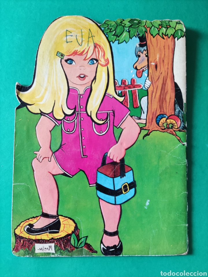 Libros de segunda mano: Cuento troquelado LA NI&Ntilde;A Y EL LOBO. Editorial FENIX. 1968 - Foto 2