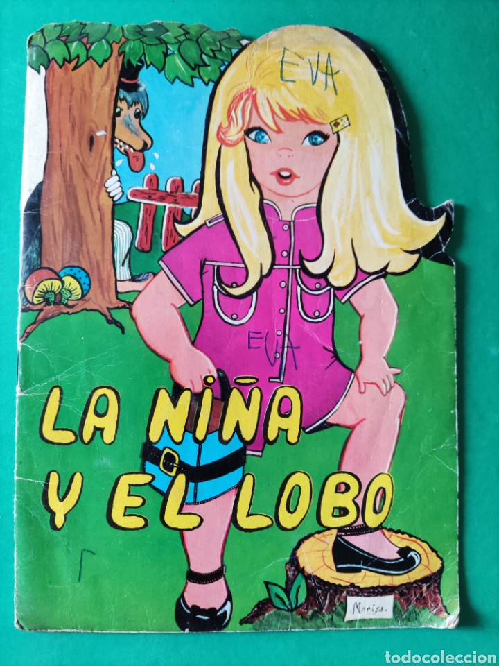 Libros de segunda mano: Cuento troquelado LA NI&Ntilde;A Y EL LOBO. Editorial FENIX. 1968 - Foto 1