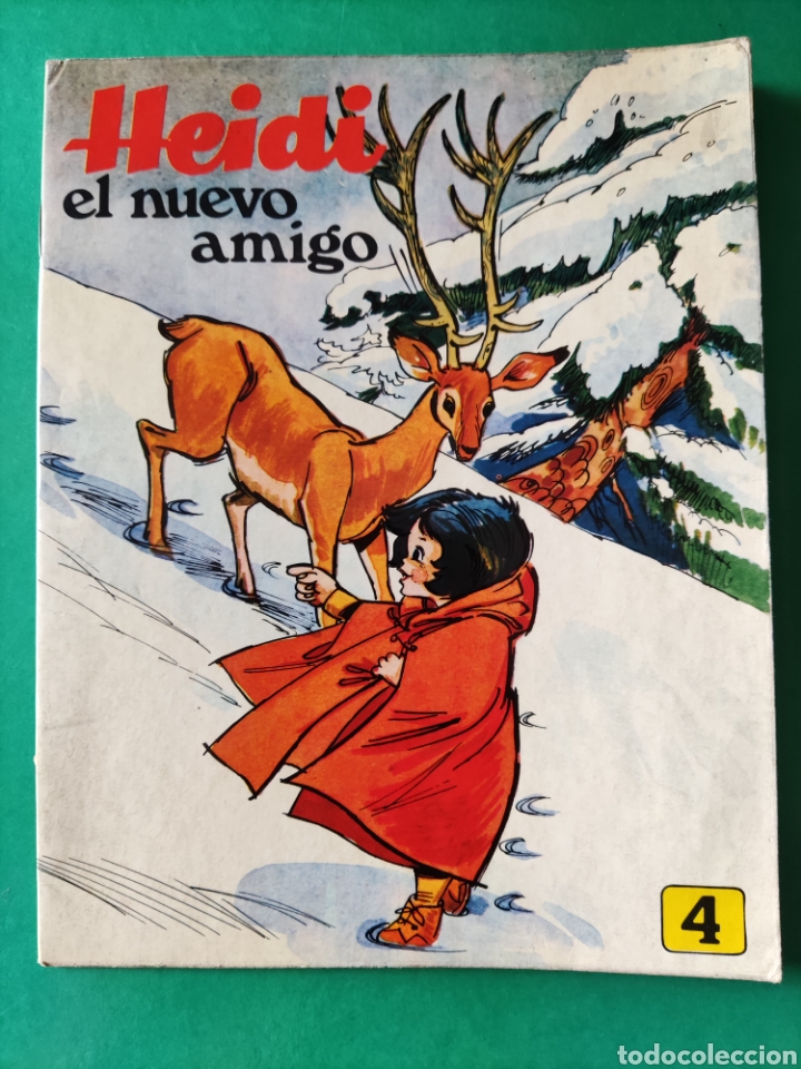 Libros de segunda mano: Cuento infantil HEIDI El nuevo amigo. N⁰4. Colecci&oacute;n EDICIONES SUSAETA
