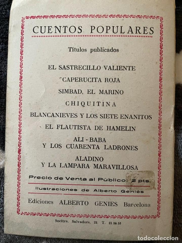 Libros de segunda mano: CUENTO CHIQUITINA, EDICIONES ALBERTO GENIES - Foto 3