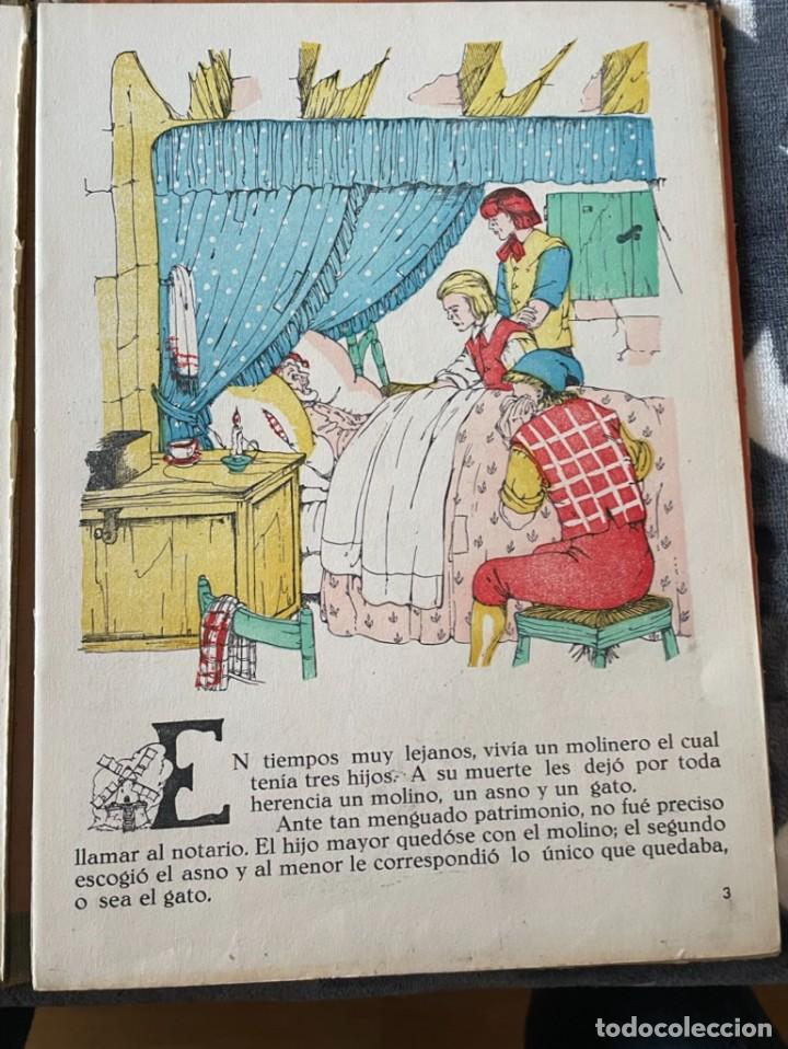 Libros de segunda mano: CUENTO &rdquo;EL GATO CON BOTAS&rdquo; CON ILUSTRACIONES DE MARIA CLARET, EDICIONES ORVY - Foto 2