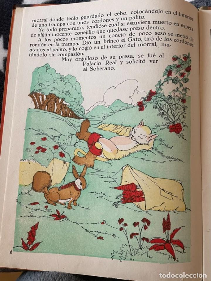 Libros de segunda mano: CUENTO &rdquo;EL GATO CON BOTAS&rdquo; CON ILUSTRACIONES DE MARIA CLARET, EDICIONES ORVY - Foto 3