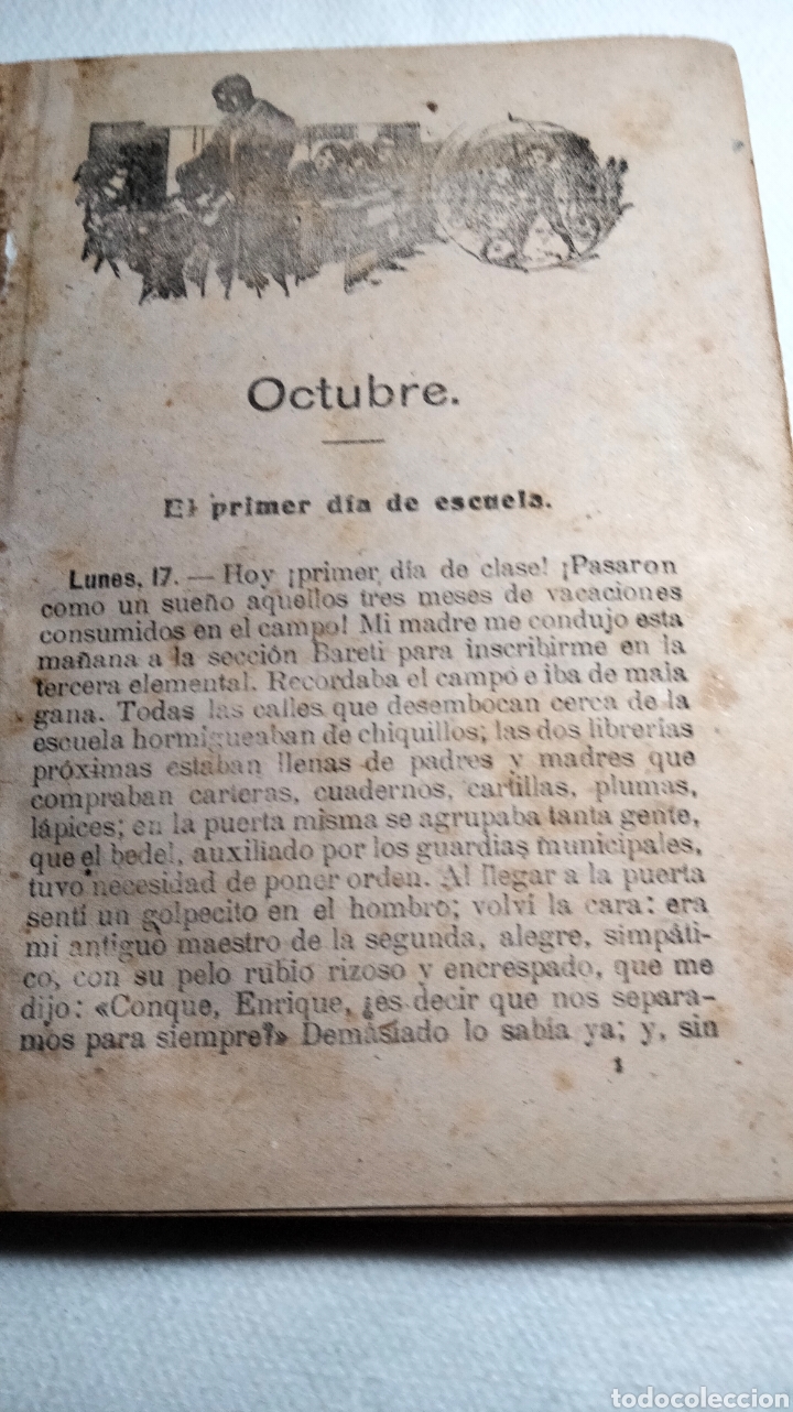 Libros de segunda mano: CORAZON. DIARIO DE UN NI&Ntilde;O . ED. DE AMICIS . - Foto 4
