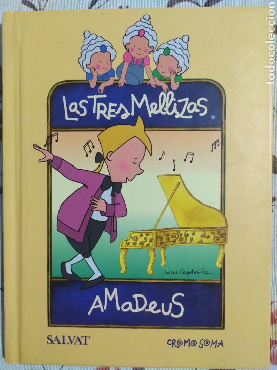 Libros de segunda mano: Las tres mellizas. Amadeus - Foto 1