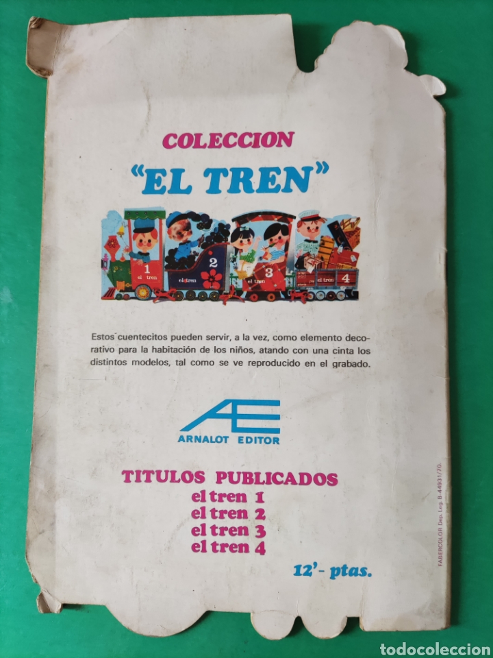Libros de segunda mano: Cuento troquelado EL TREN . N⁰1. Arnalot editor - Foto 3