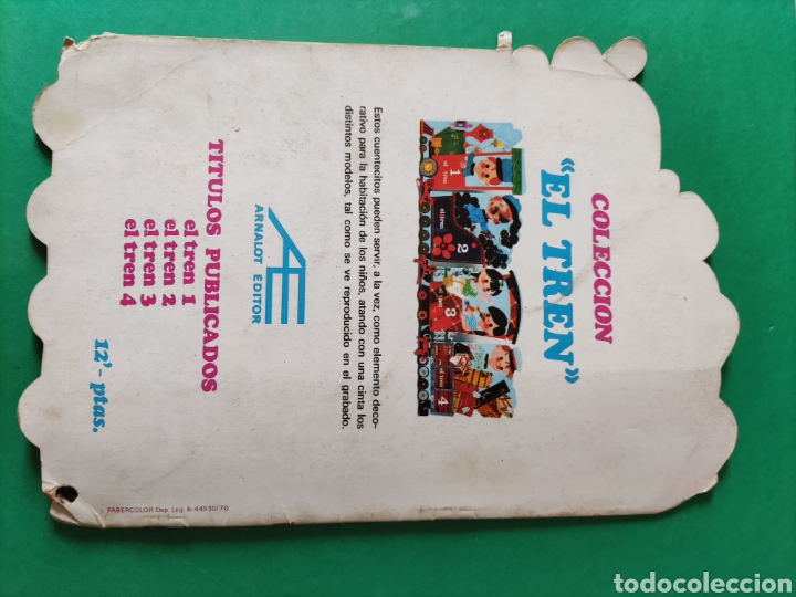 Libros de segunda mano: Cuento troquelado EL TREN . N⁰2. Arnalot editor - Foto 2