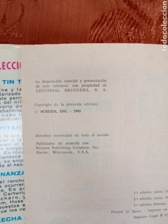 Libros de segunda mano: RINTINTIN,EL BRUJO PAWNE,a&ntilde;o 1963 - Foto 2