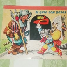 Libros de segunda mano: EL GATO CON BOTAS, TROQUELADO, MÓVIL.. Lote 327920108