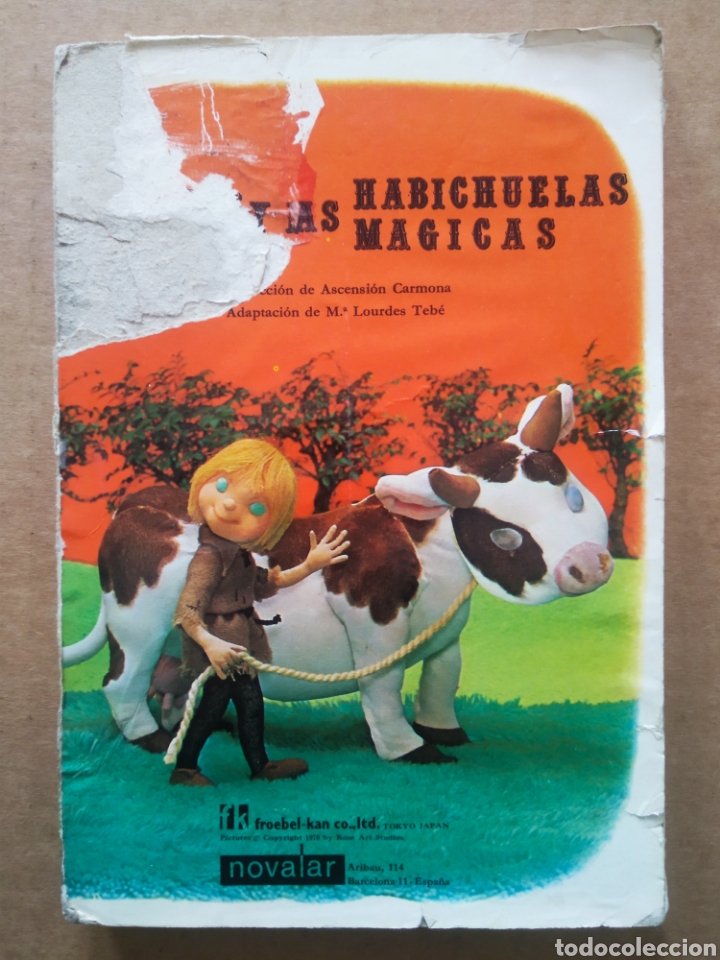 Gebrauchte B&uuml;cher: Jack y las Habichuelas M&aacute;gicas, por Ascensi&oacute;n Carmona y M&ordf; Lourdes Teb&eacute; (Novalar/Froebel-Kan, 1970).