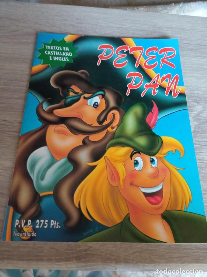 Libros de segunda mano: coleccion cuentos clasicos, peter pan, textos en castellano e ingles - Foto 1