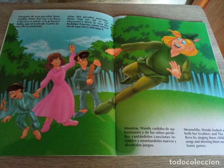 Libros de segunda mano: coleccion cuentos clasicos, peter pan, textos en castellano e ingles - Foto 2
