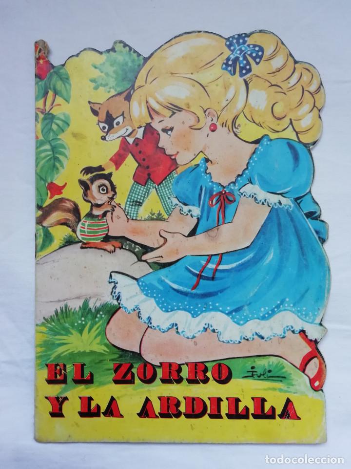 Libros de segunda mano: CUENTO TROQUELADO. EL ZORRO Y LA ARDILLA. EDITORIAL VILMAR - Foto 1