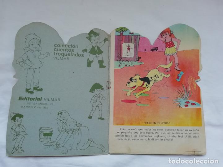 Libros de segunda mano: CUENTO TROQUELADO PILIN EN EL ZOO - EDITORIAL VILMAR - Foto 2