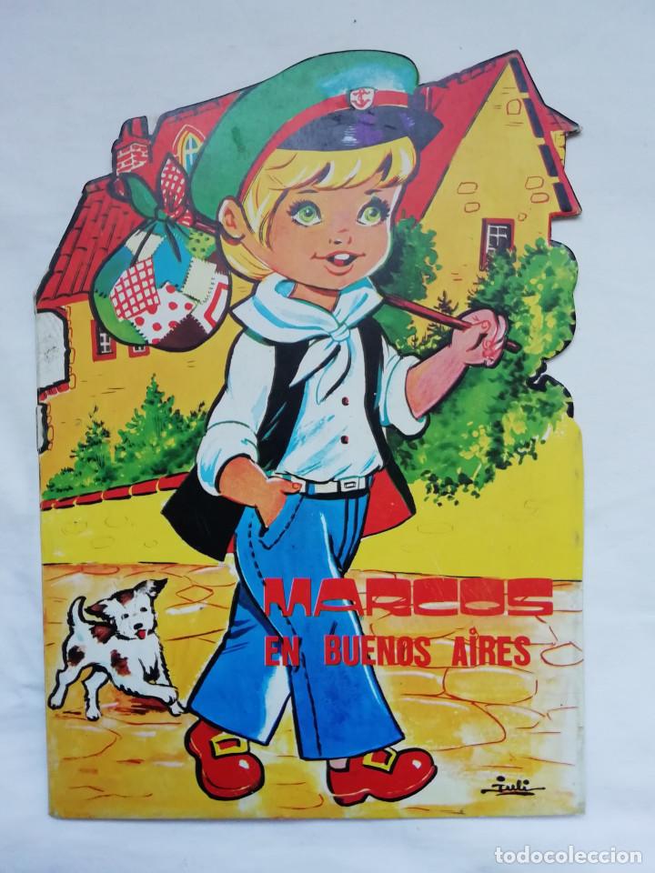 Libros de segunda mano: CUENTO TROQUELADO MARCOS EN BUENOS AIRES - EDITORIAL VILMAR - Foto 1
