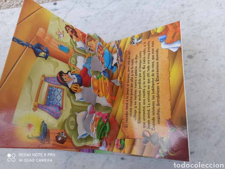 Libros de segunda mano: Libro Blancanieves, troquelado y sin estrenar - Foto 2