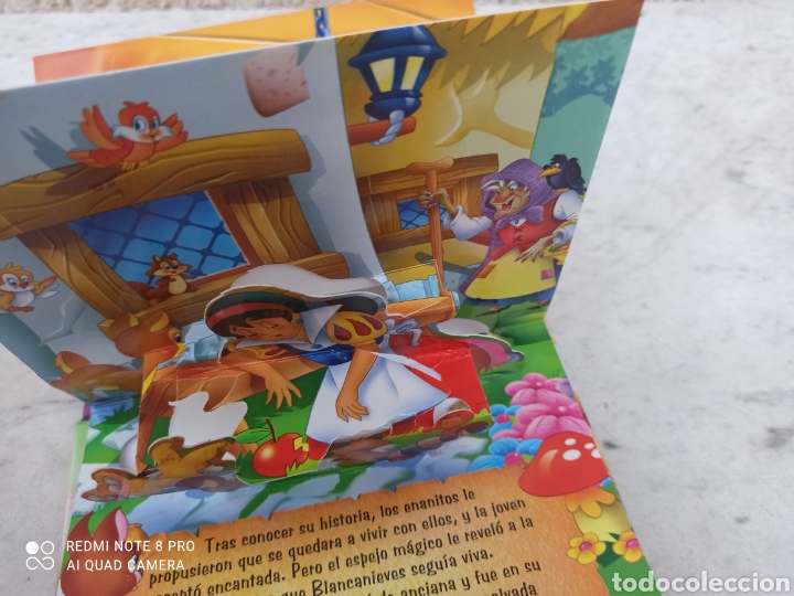 Libros de segunda mano: Libro Blancanieves, troquelado y sin estrenar - Foto 3