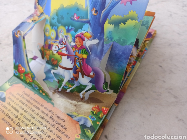 Libros de segunda mano: Libro Blancanieves, troquelado y sin estrenar - Foto 4