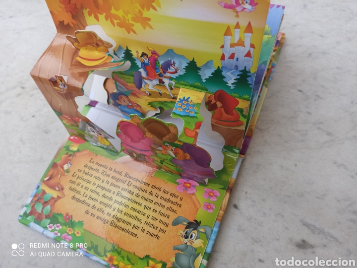 Libros de segunda mano: Libro Blancanieves, troquelado y sin estrenar - Foto 5