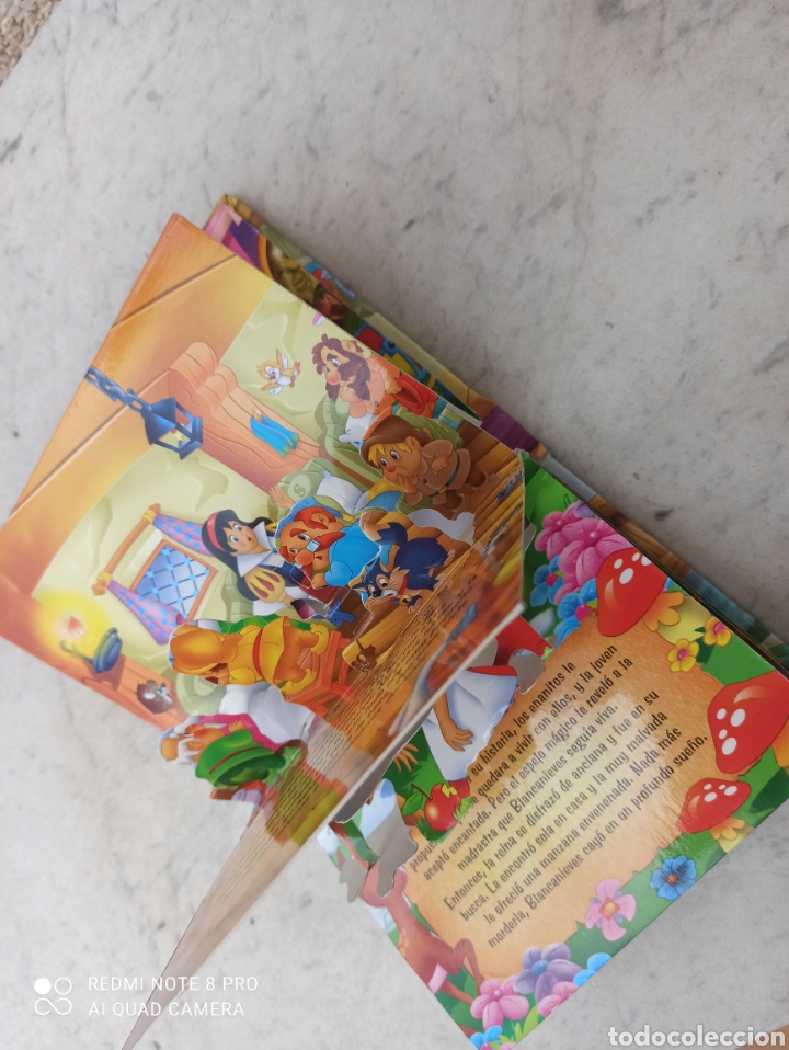 Libros de segunda mano: Libro Blancanieves, troquelado y sin estrenar - Foto 6