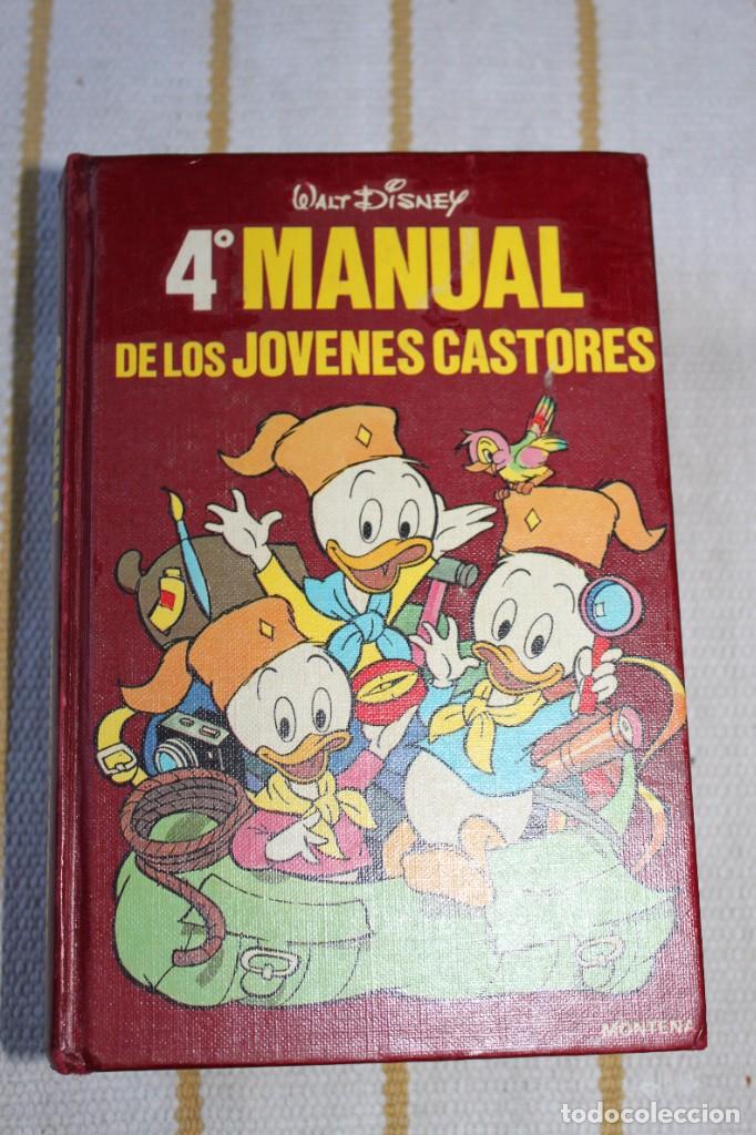 Libros de segunda mano: 4&ordm; MANUAL DE LOS JOVENES CASTORES ; MONTENA - Foto 1