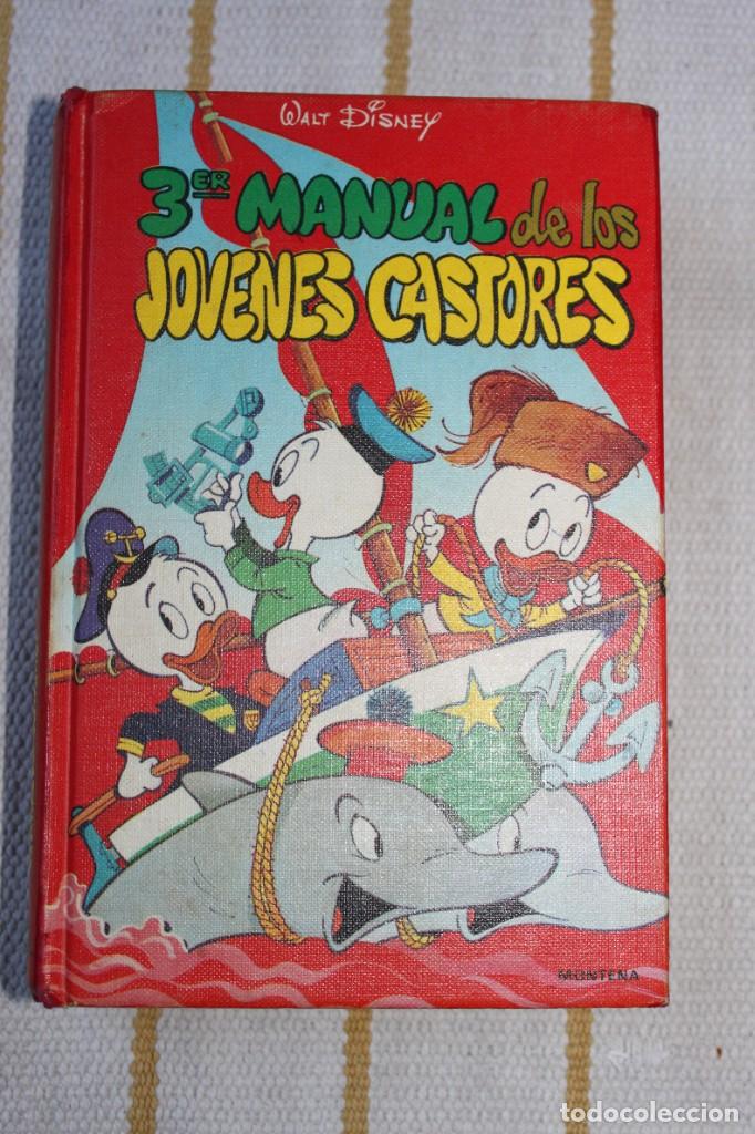 Libros de segunda mano: 3&ordm; MANUAL DE LOS JOVENES CASTORES ; MONTENA - Foto 1