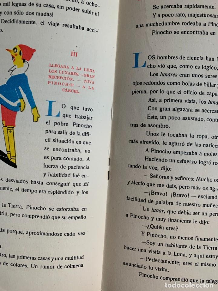 Libros de segunda mano: Viaje de Pinocho a la Luna - D2 - Foto 3